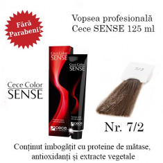 Cece Sense vopsea permanenta 125 ml FARA PARABENI nr.7/2. foto