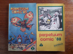 Almanah Perpetuum Comic, Urzica 1985 + 1988 / R3S foto