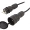 Prelungitor electric negru 25m 16A