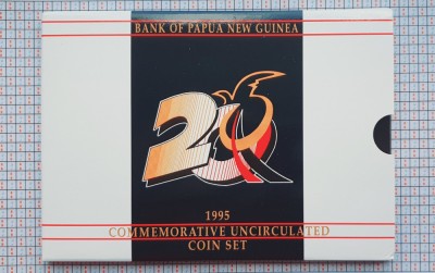 set monetaria 1995 Papua Noua Guinee 6 monede UNC - M01 foto