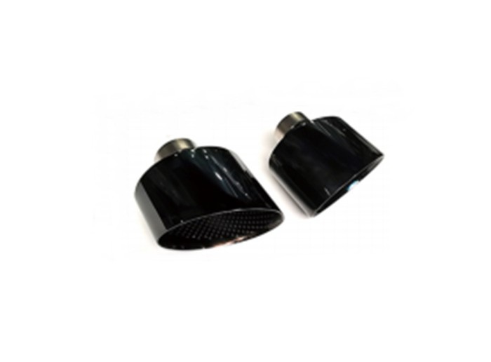 Ornament de toba compatibil Audi model tip RS- Negru