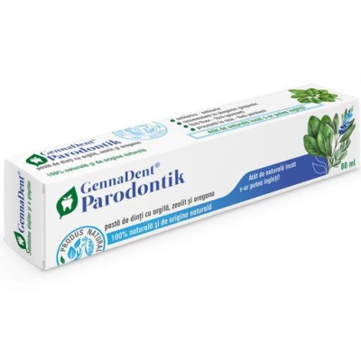 Pasta dinti gennadent parodontik 80ml viva natura foto
