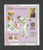 BOLIVIA 1988 SPORT JOCURILE OLIMPICE SEUL SCRIMA COTA MICHEL 25EURO, Nestampilat