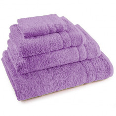 Set 12 prosoape din Bumbac 100%, dimensiune 50 x 100 cm, Culoare Violet, Calitate Premium, HEIMTEX Germany