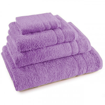 Set 12 prosoape din Bumbac 100%, dimensiune 50 x 100 cm, Culoare Violet, Calitate Premium, HEIMTEX Germany FAVLine Selection foto