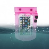 Husa Universala Subacvatica Roz Tip-2 Smartphone | Protectie Apa