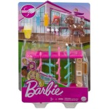 Set de joaca Barbie - Masa de fotbal cu accesorii