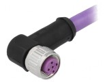 Mufă M12 4-PIN mamă B-Profibus 2m PVC