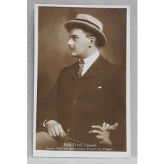 PRINTUL FRIEDRICH LEOPOLD , FIUL CEL TANAR AL PRINTESEI VON PRUSEN , CARTE POSTALA ILUSTRATA , MONOCROMA, PERIOADA PRIMULUI RAZBOI MONDIAL