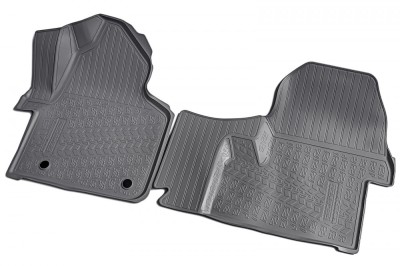 Set de 2 covorase cauciuc 3D stil tavita premium pentru Mercedes Sprinter W907, W910 din 2018 foto