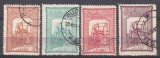 ROMANIA 1906 LP 58 TESATOAREA EMISIUNE DE BINEFACERE SERIE STAMPILATA