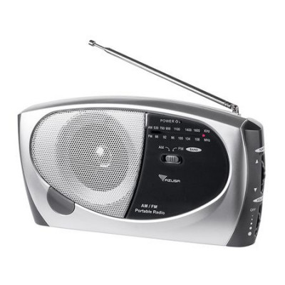 Radio FM portabil Azusa PR-11, 5 W, Gri/Negru foto