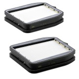 Set Filtre habitaclu Mann cu carbon activ CUK 18 000-2 Mercedes-Benz E-Class