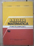 Analiza matematica Functii complexe-P.Hamburg ,P.Mocanu ,N.Negoescu