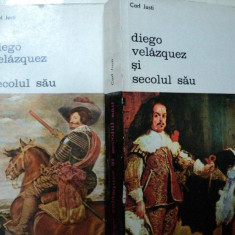 DIEGO VELAZQUEZ SI SECOLUL SAU -CARL JUSTI- BUC. 1980 VOL.I-II