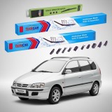 Cumpara ieftin Ștergătoare Mitsubishi Space Star I (DG_A) 1998-2004 | Set Față și Spate Flat Premium &ndash; TeamCar&reg;