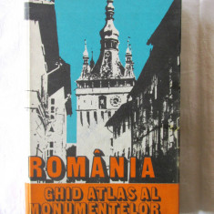 "ROMANIA, Ghid atlas al monumentelor istorice", V. Cucu / M. Stefan, 1979