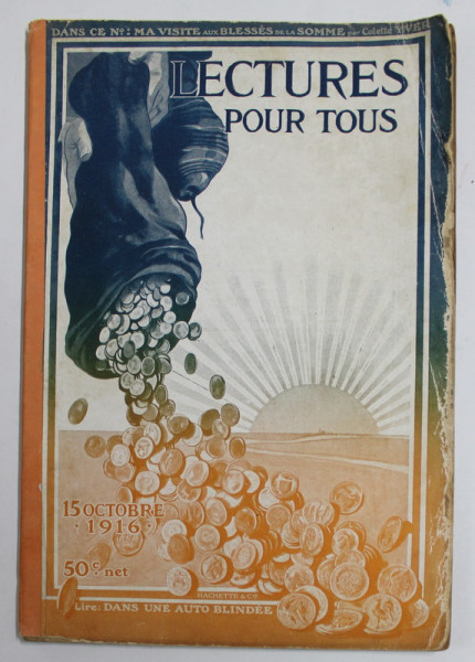 LECTURES POUR TOUS , MAGAZINE , 15 OCTOBRE , 1916