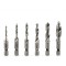 Set burghie HSS, M3-M10, 6 piese, Geko G38117