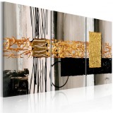 Cumpara ieftin Tablou pictat manual - Dislocation 120x60 cm