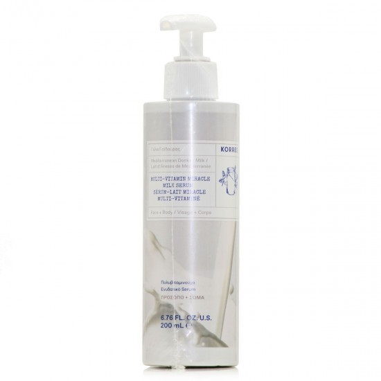 Korres Ser Miracol Multivitaminic cu Lapte de Măgăriță Mediteranean 200 ml