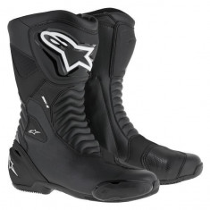 Cizme moto Alpinestars SMX S, negru, marime 42