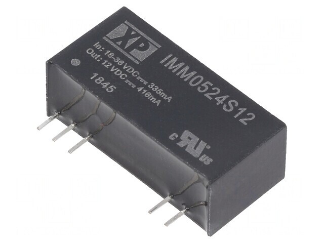Convertor DC/DC 5W 18-36V la 12V 416mA SIP9
