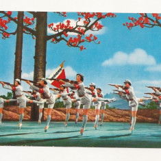 FS1 - Carte Postala - CHINA - Red Detachament of Women, circulata 1975