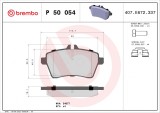 BREMBO P 50 054 PRIME LINE set placute frana disc