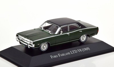 Macheta Ford Fairlane LTD V8 1969 - Altaya 1/43 foto