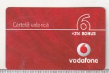 Bnk card Romania - Vodafone - reincarcare 6+3% - Col:RO-VOD-REF-0003B