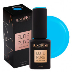 Oja Semipermanenta Hema Free LUXORISE ELITE PURE- Cyan Blue, 15ml