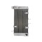 Radiator HONDA NT 650 1998 2005 Deauville RAD-652
