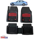 Covorase Auto TeamCar&reg; Tip Tavita Compatibile BMW Seria 3 F30 Sedan (2012&ndash;2019) Red, Cauciuc