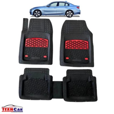 Covorase Auto TeamCar&amp;reg; Tip Tavita Compatibile BMW Seria 3 F30 Sedan (2012&amp;ndash;2019) Red foto