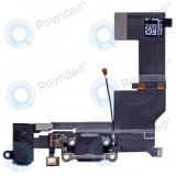 Conector de &icirc;ncărcare flex negru pentru iPhone SE