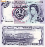 INSULA MAN 1 pound 1983 UNC!!!