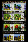 RO 2020 ,LP 2296 &quot; Flori protejate din Romania&quot;, serie pereche+margine sus,MNH, Nestampilat
