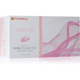 Cumpara ieftin Cranberry Cerise Pink mănuși din nitril, fără pudră mărime S 2x100 buc