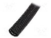 Tub protectie cablu, polipropilena, diametru interior {{Diametru interior}}, neagra, HELLERMANNTYTON - 162-10350