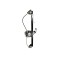 Macara geam Nissan Primastar (X83), 2002-2010, Opel Vivaro, 01.2001-10.2014, Renault Trafic (Fl/Jl), 01.2007-2014 usa Fata partea Stanga, electrica c