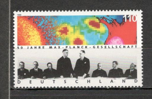 Germania.1998 50 ani Institutul de cercetari Max Planck MG.915