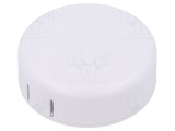 Carcasă alarmă ABS albă 20,3mm 1551SNAP &Oslash; 60mm