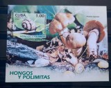 Cumpara ieftin Cuba 2005 ciuperci, melci fauna moluste, bloc nestampilat mnh