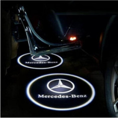Set lampi portiera logo Mercedes C CLASS W204
