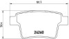 BREMBO P 24 063 PRIME LINE set placute frana,frana disc