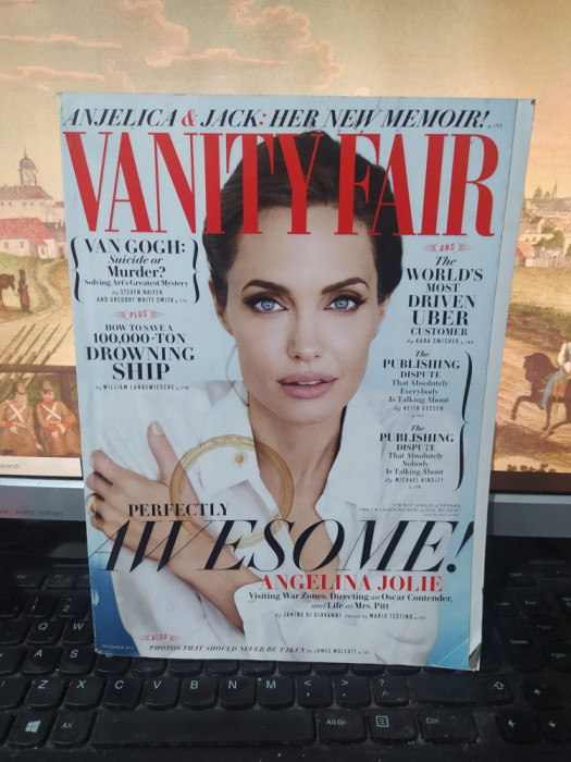 Vanity Fair nr. 652, december 2014, Van Gogh, Elon Musk, Angelina Jolie, 230