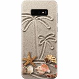 Husa silicon personalizata pentru Samsung Galaxy S10 Lite, Beach Sand