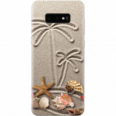 Husa silicon personalizata pentru Samsung Galaxy S10 Lite, Beach Sand