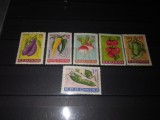 TIMBRE ROMANIA LEGUME 1963, Nestampilat